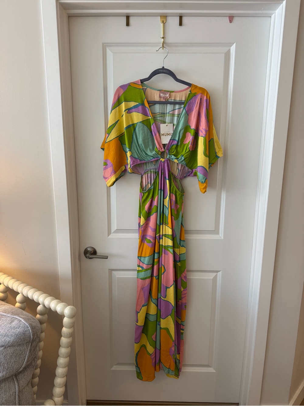 Show Me Your Mumu Dana Dress Summer Sorbet Size Large NWT - Picture 3 of 10